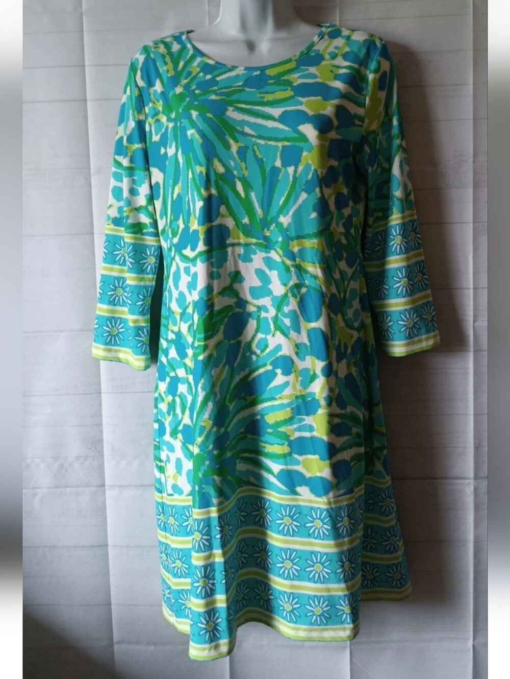 Jean Pierre Klifa Floral Daphne Shift Dress